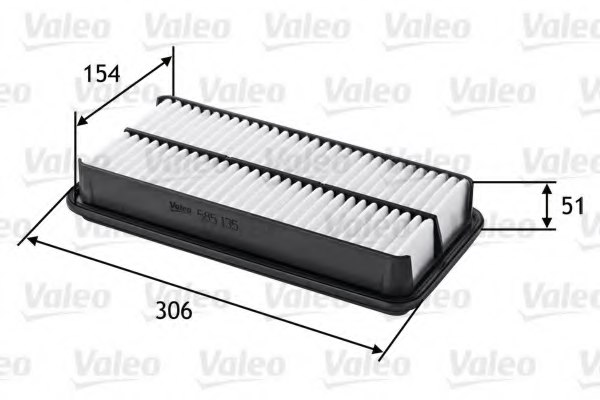VALEO 585135 Air Filter